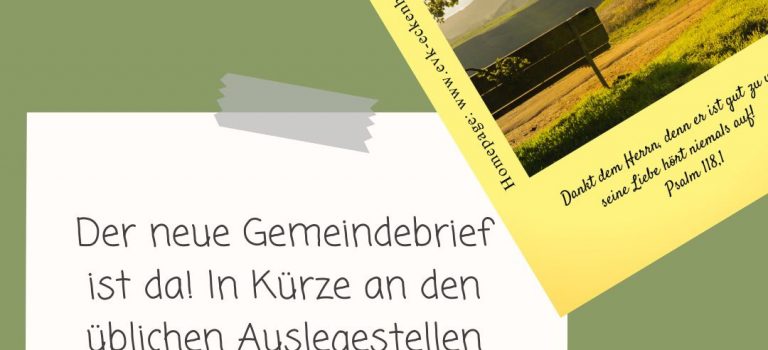 Gemeindebrief Herbst 2025