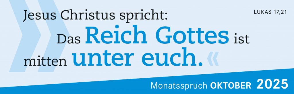 Monatsspruch Oktober 2025